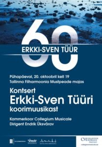 Erkki-Sven Tüür 60 @ Tallinna Filharmoonia Mustpeade Maja